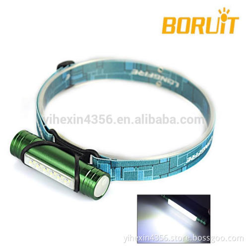 Factory Wholesale Power Bank Function Aluminum Camping Flash Light USB Rechargeable LED Headlamp